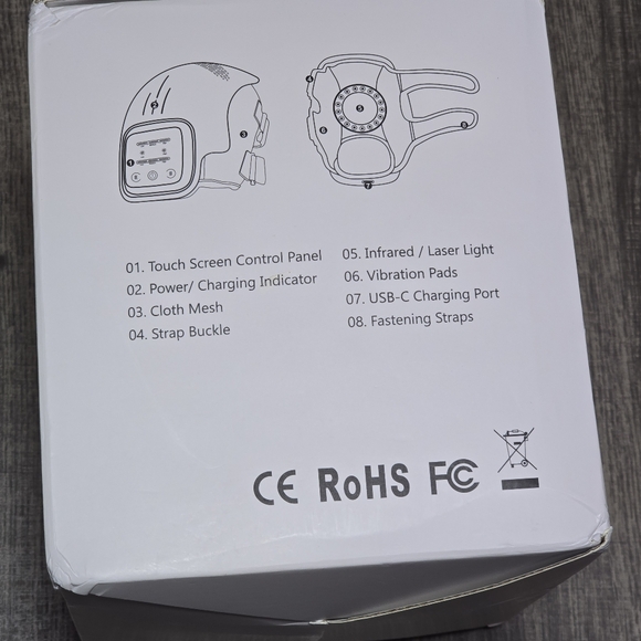 Wireless Knee Massager With Heat Vibration Infrared & Laser TikTok Viral - Picture 2 of 3